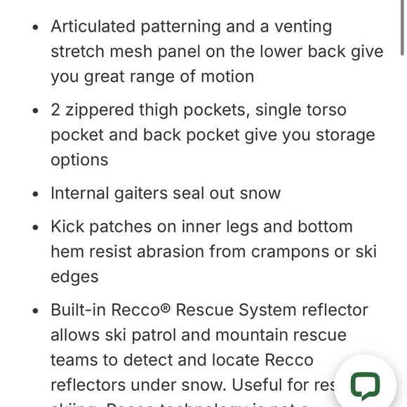 Women’s Patagonia powerslayer goretex snow bib pants - Picture 10 of 11